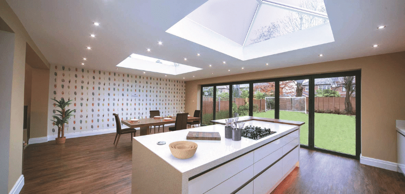 wendland roof lanterns in an extension